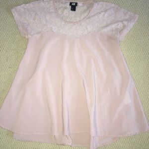 Baby pink blouse